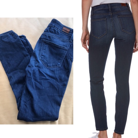 PAIGE Transcend - Verdugo Ankle Skinny Jeans 26 - Picture 2 of 6